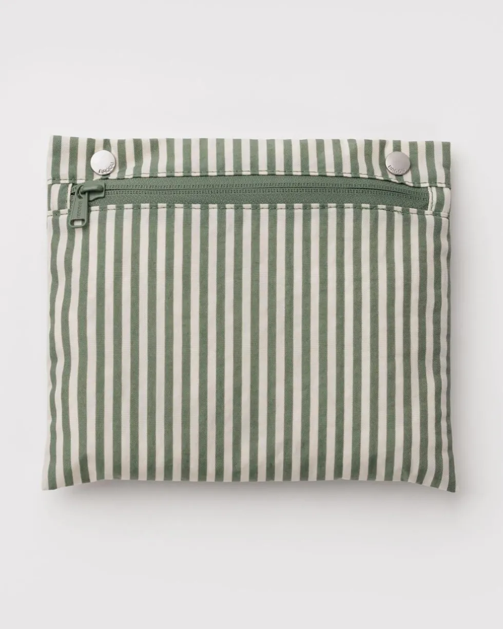 Everyday Cloud Bag - Sage Stripe