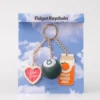 Fidget Keychain - Orange Juice