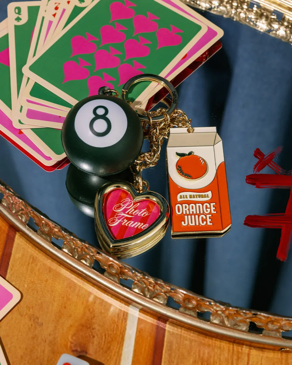 Fidget Keychain - Orange Juice