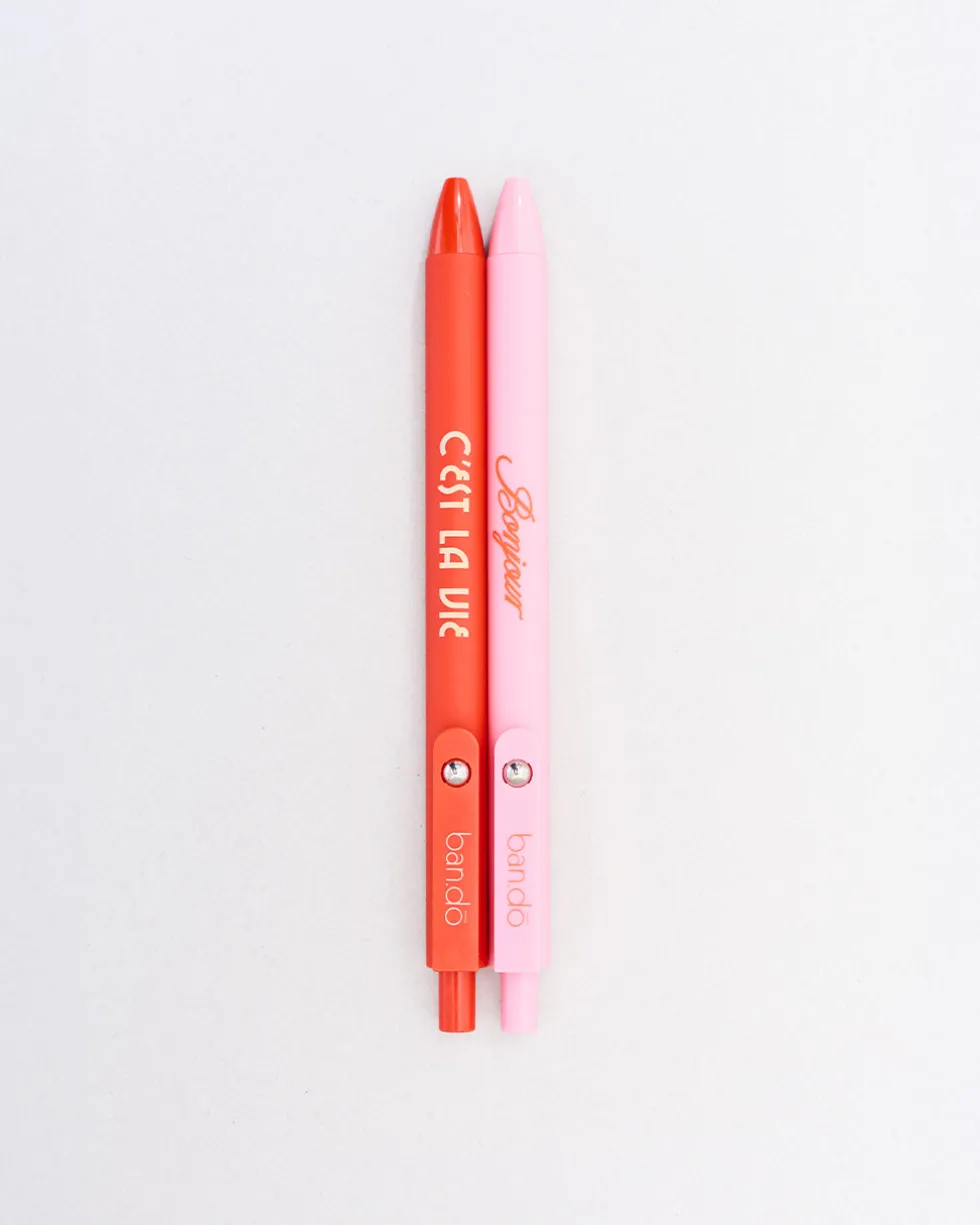 Fidget Pen Set - C'est la Vie