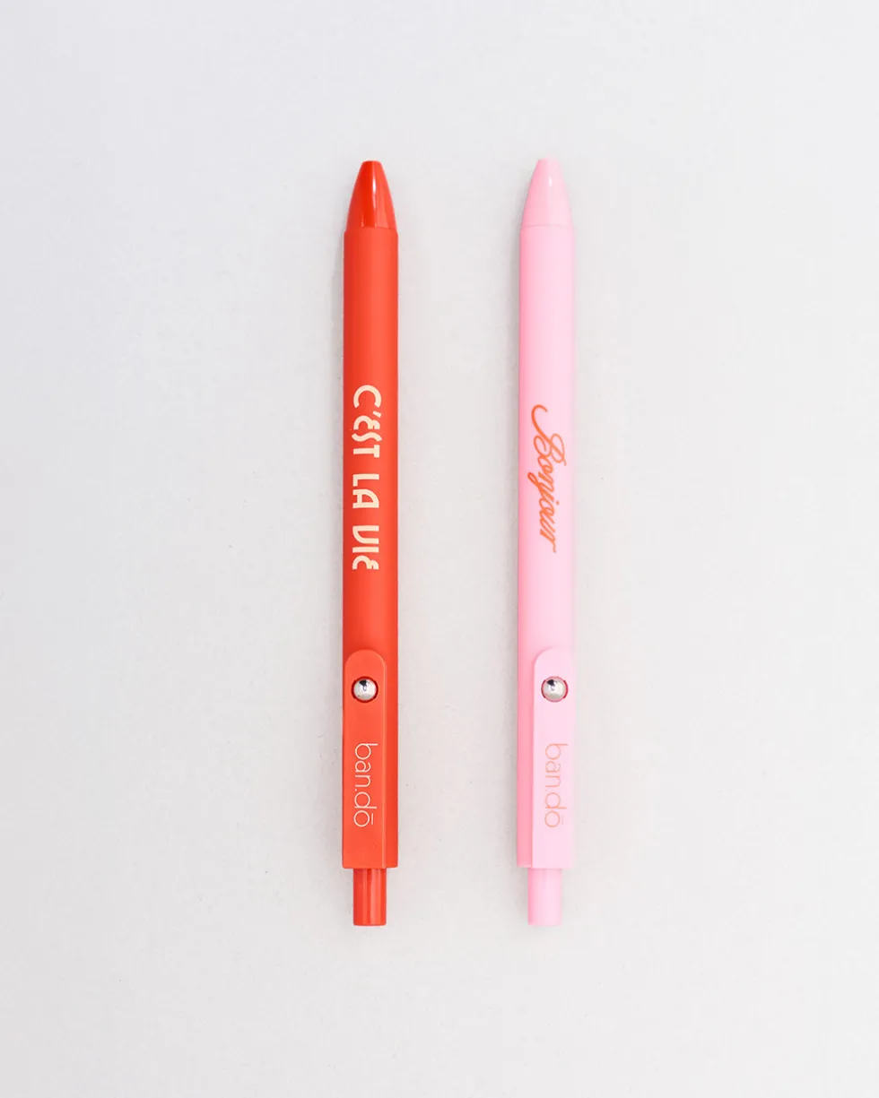 Fidget Pen Set - C'est la Vie