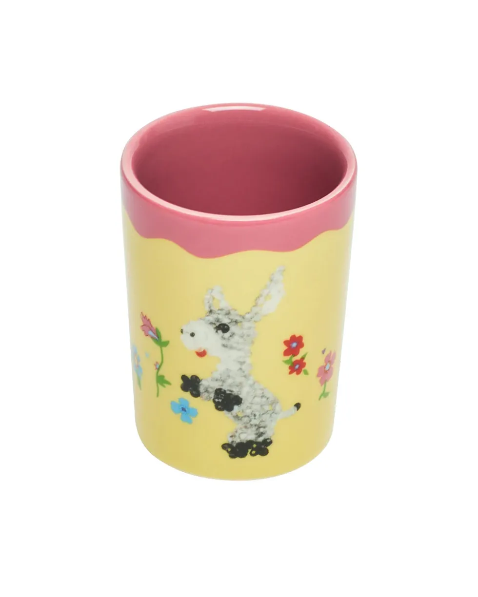Fishs Eddy x Susan Alexandra Donnie the Donkey Cup