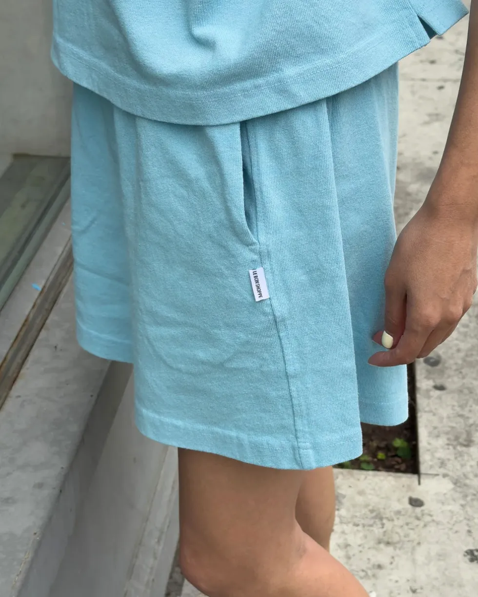 Flared Basketball Shorts - Sky Blue