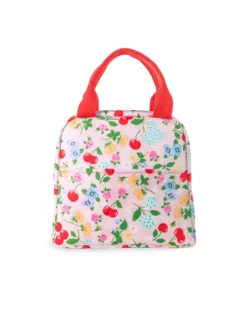 Flowers and Fruit Lunch Tote