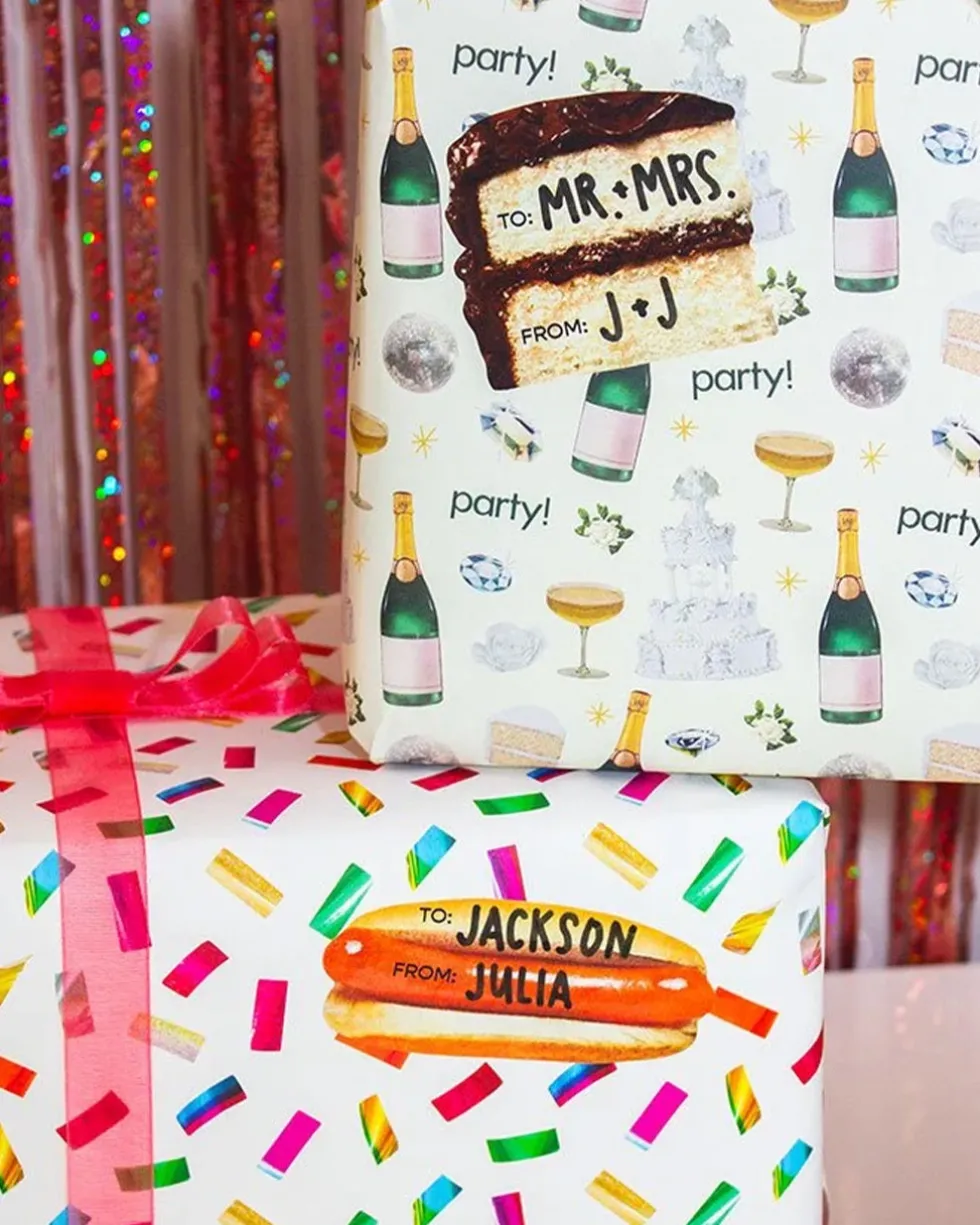 Foodie Gift Tag Stickers