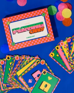 Game Night! Double Deck Playing Cards - Colorful
