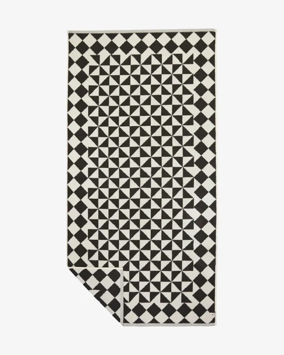 Gatsby Bath Towel - Black