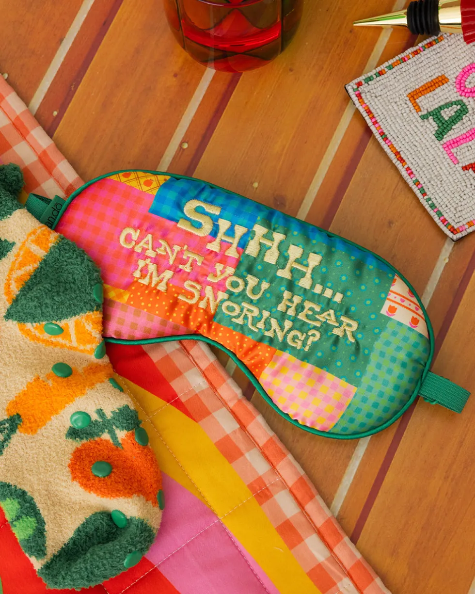 Getaway Eye Mask - Patchwork