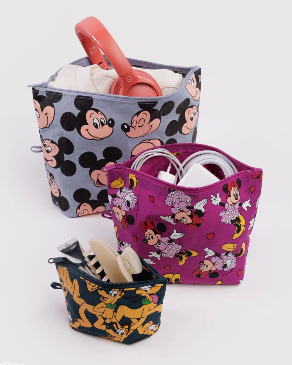 Go Pouch Set - Mickey, Minnie & Pluto