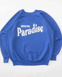 Greetings From Paradise Sweatshirt - Blue