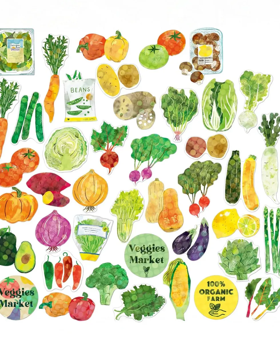 Hako Stickers - Vegetables