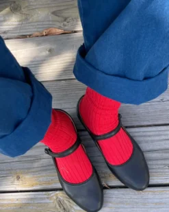Her Socks - Classic Red