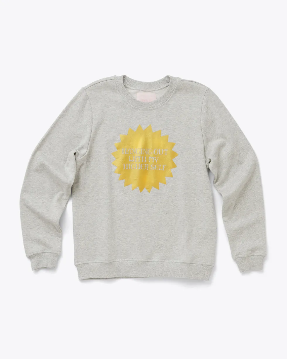 Higher Self Balloon Sleeve Sweatshirt