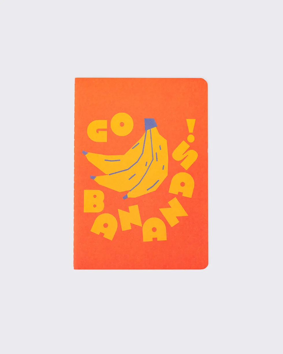 Hold That Thought Notebook Set - Bananas