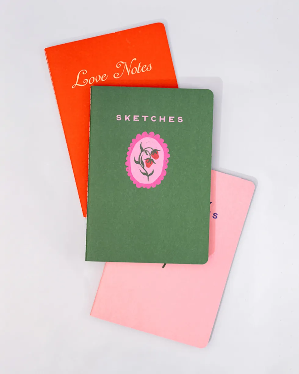 Hold That Thought Notebook Set - Love Notes