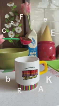 Hot Stuff Ceramic Mug - Emotional Rollercoaster