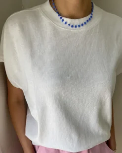 Jeanne Tee - White Cotton