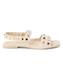 Kira Slingback Sandal - Natural