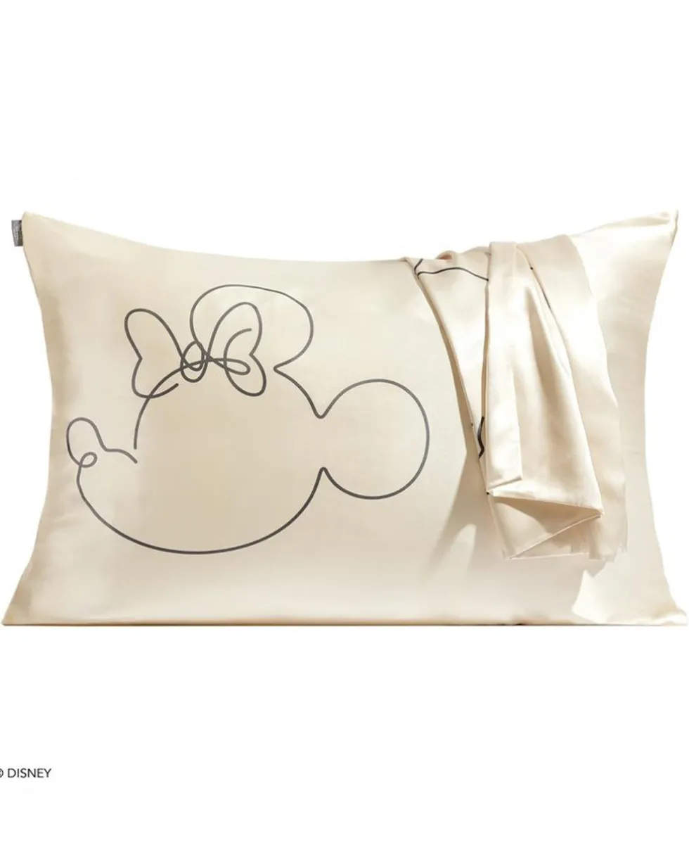 Kitsch x Mickey and Minnie Satin Pillowcase - Mrs. Mouse