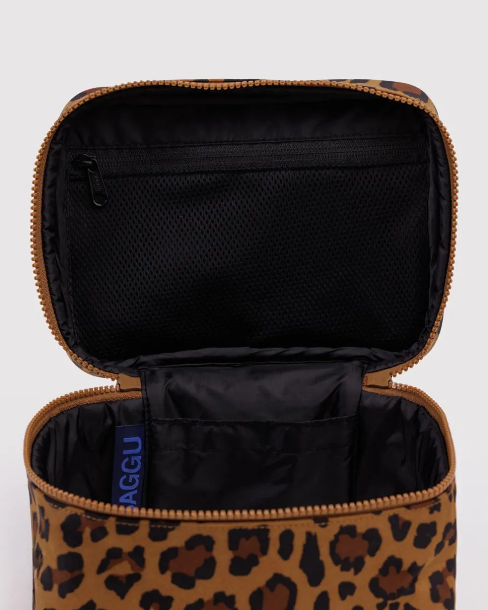 Large Cosmetic Case - Leopard