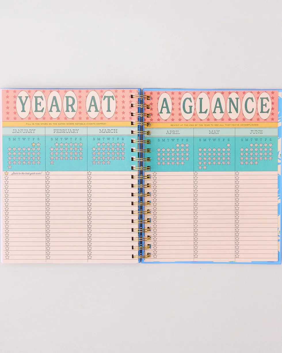 Large 17-Month Academic Planner - Good Things Ahead