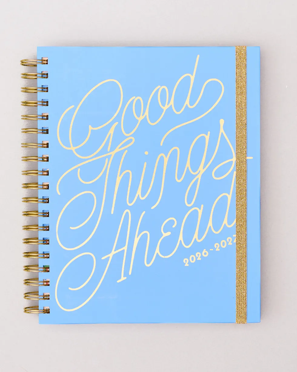 Large 17-Month Academic Planner - Good Things Ahead