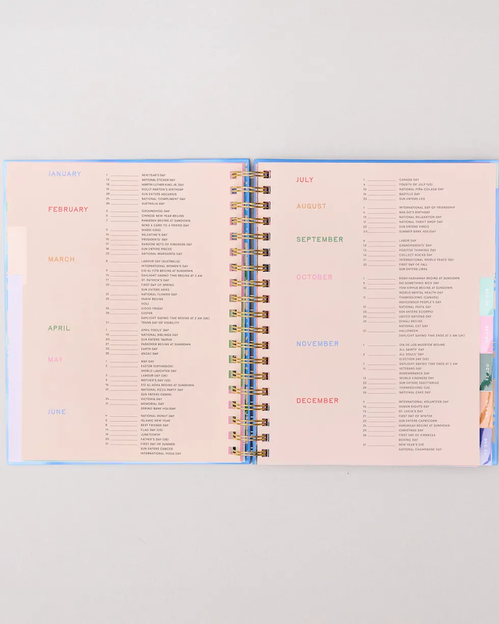 Large 17-Month Academic Planner - Good Things Ahead