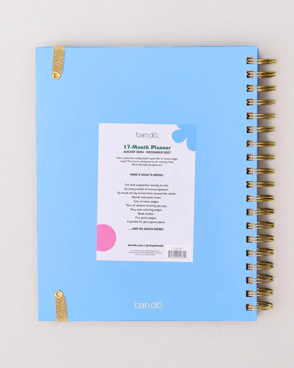 Large 17-Month Academic Planner - Good Things Ahead