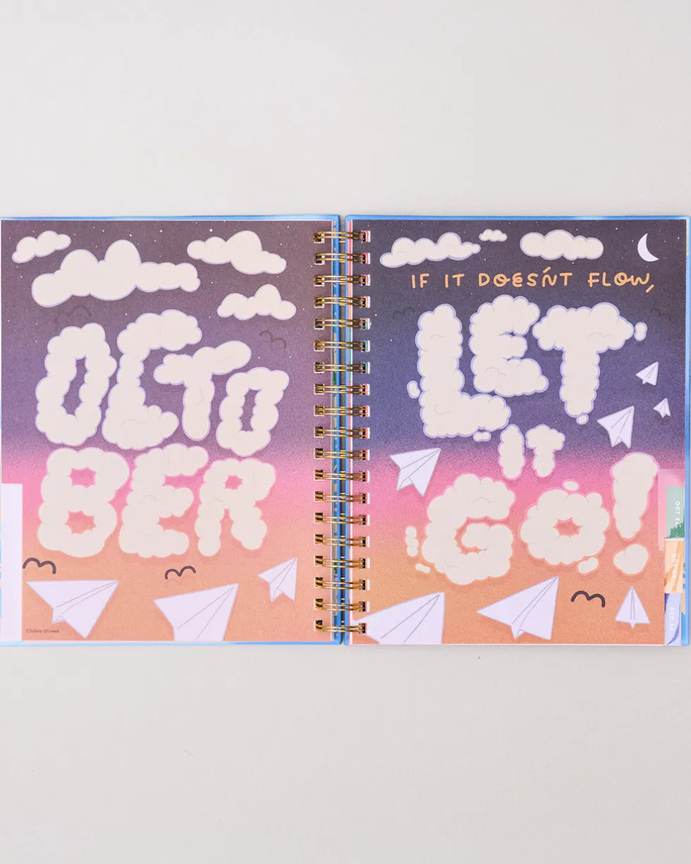 Large 17-Month Academic Planner - Good Things Ahead