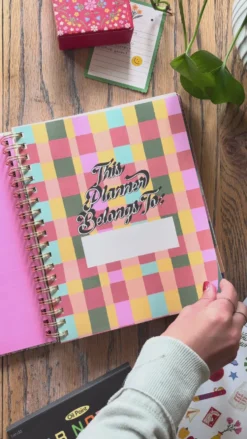 Large 17-Month Academic Planner - Good Things Ahead