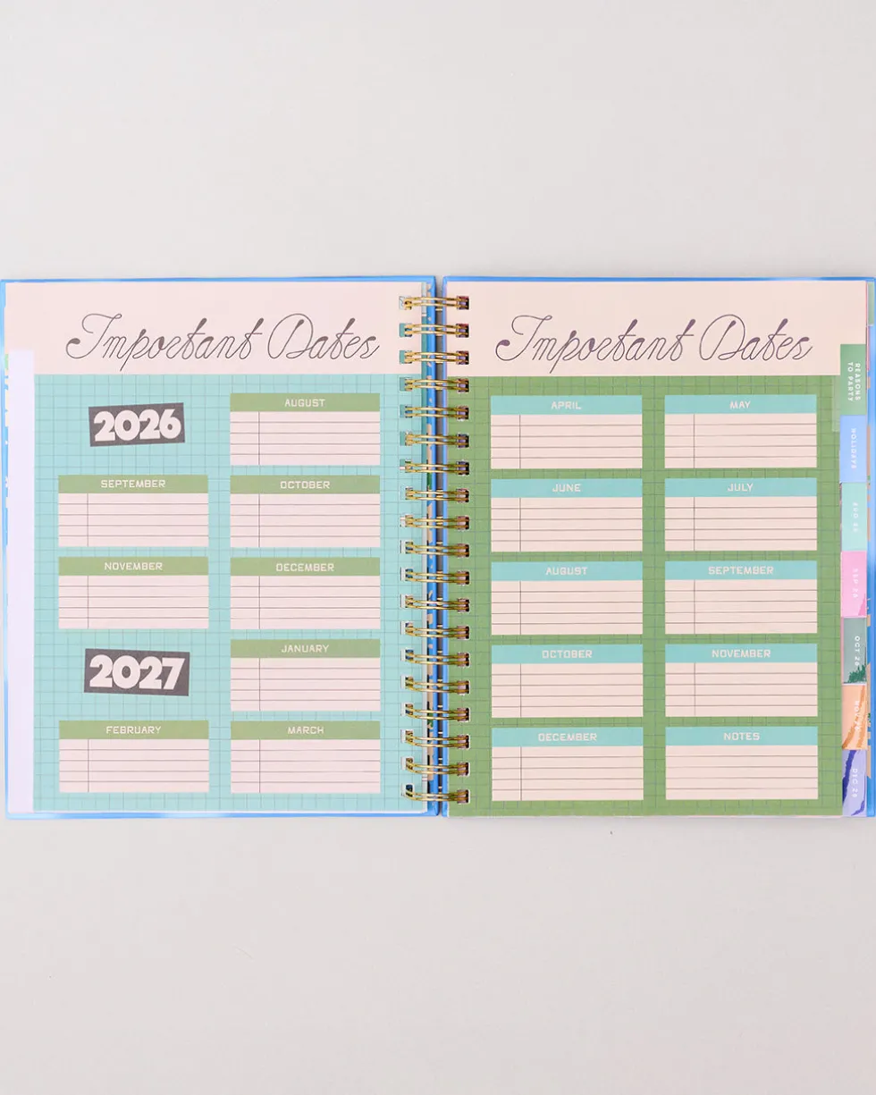 Large 17-Month Academic Planner - Good Things Ahead