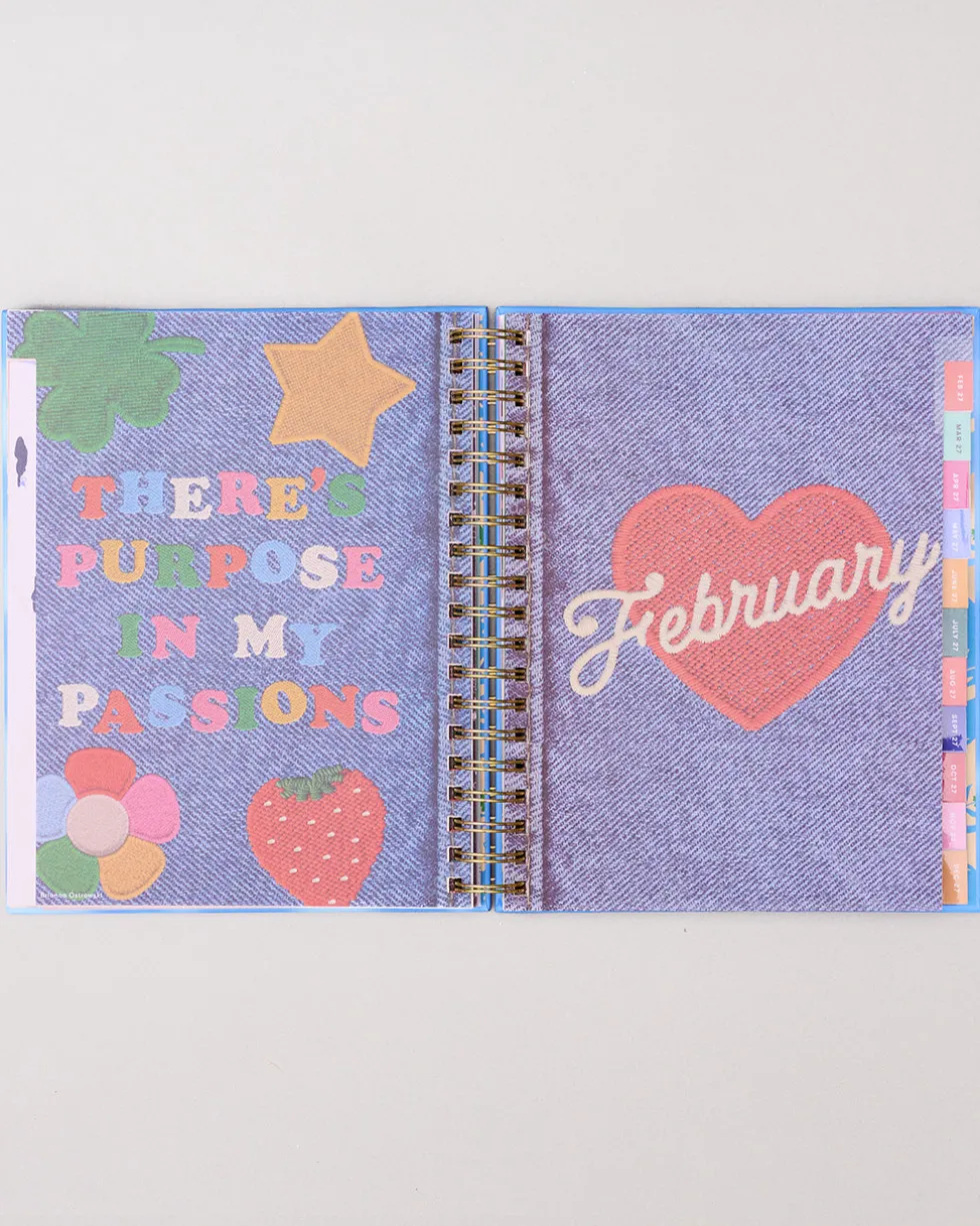 Large 17-Month Academic Planner - Good Things Ahead