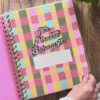 Large 17-Month Academic Planner - White Floral
