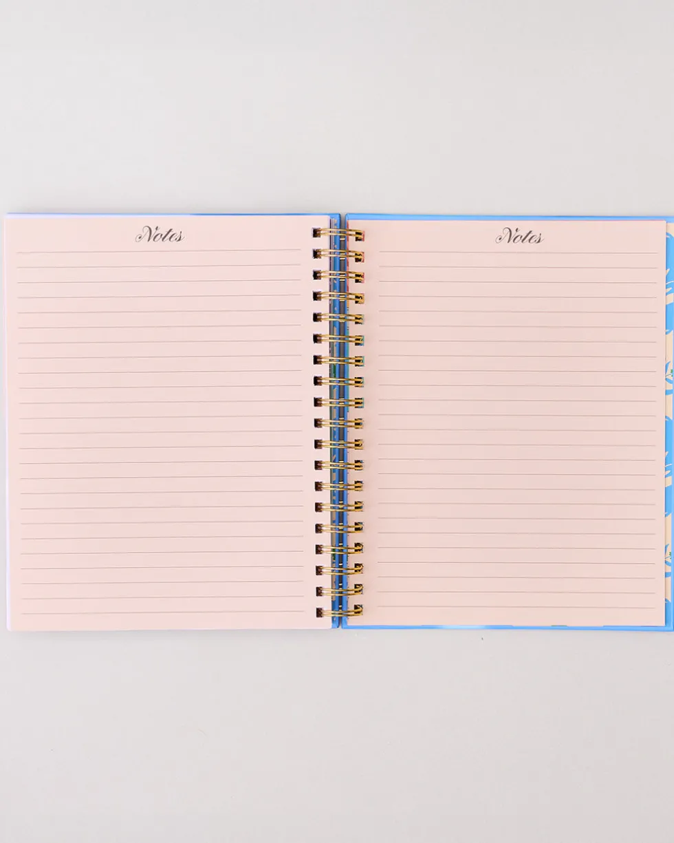 Large 17-Month Academic Planner - White Floral