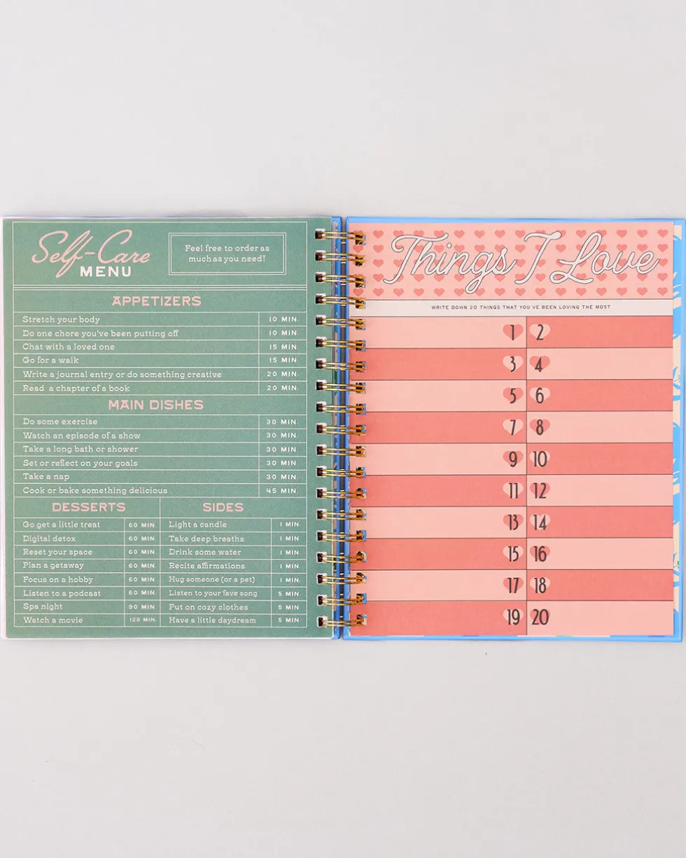 Large 17-Month Academic Planner - White Floral
