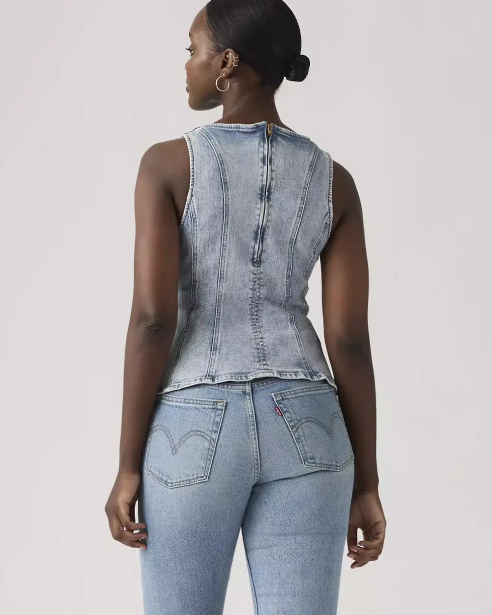 Leighton Peplum Top - The Dust Stone