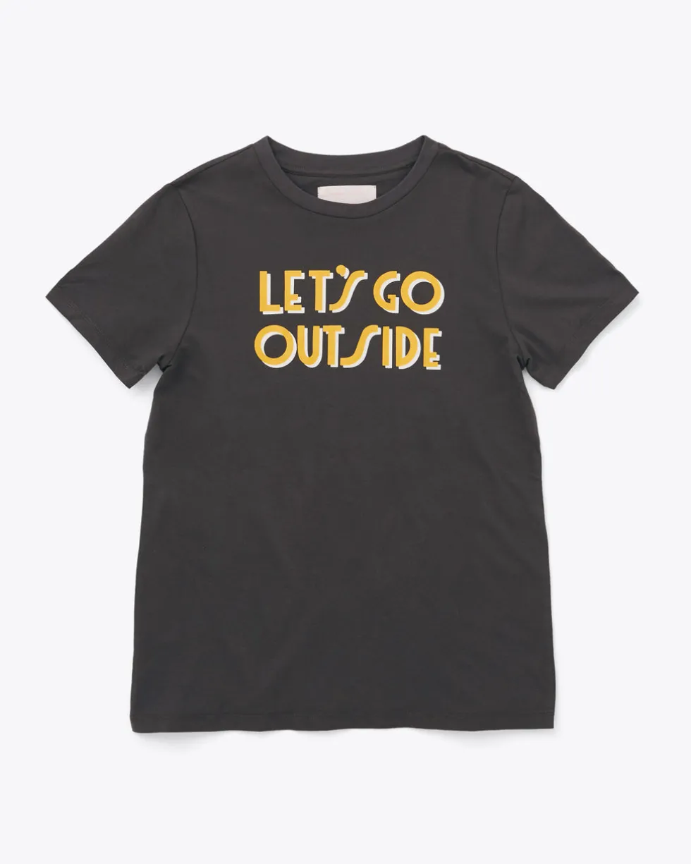 Let's Go Outside Tee