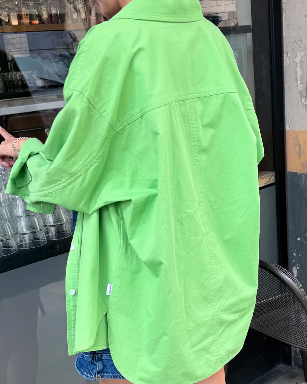 Light Weight Owen Shirt - Green Bud