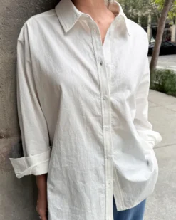 Light Weight Owen Shirt - White