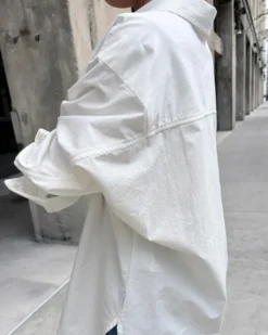 Light Weight Owen Shirt - White
