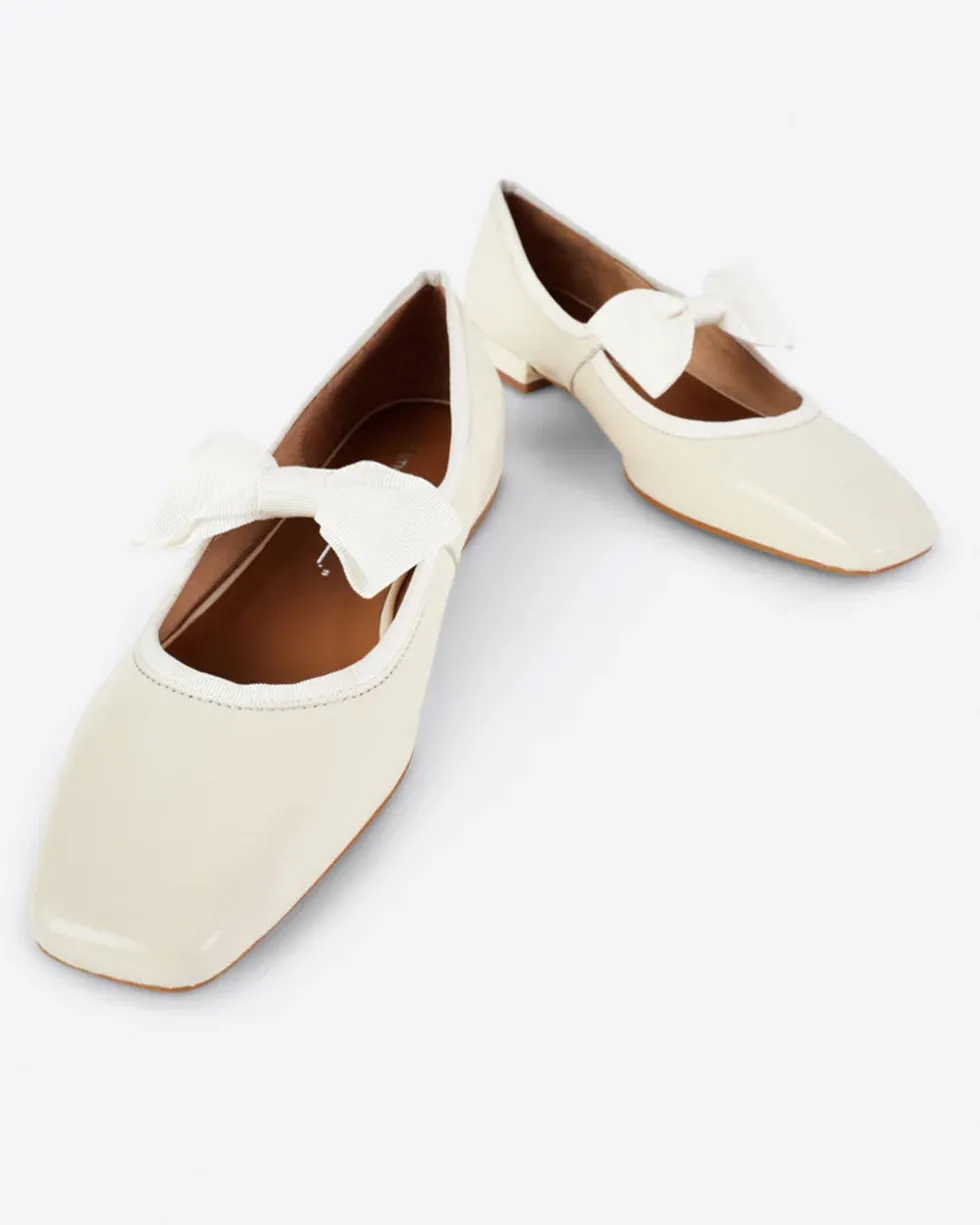 London Mary Jane - Creme