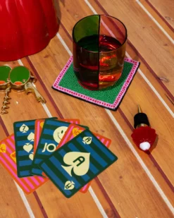 Low Ball Glass Set - Colorblock