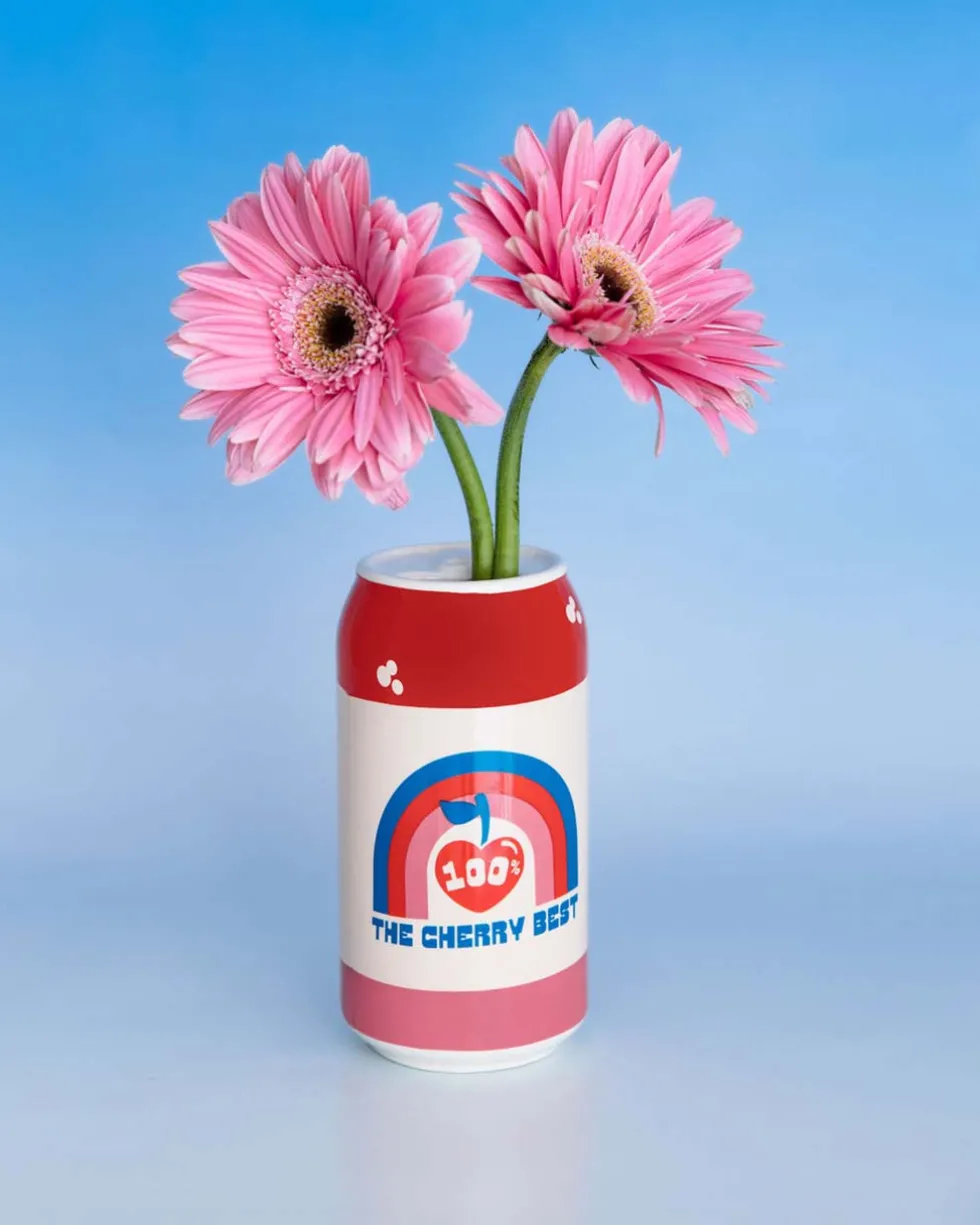 Lucky Cherry Cream Soda Vase