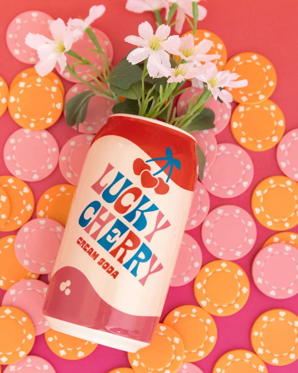 Lucky Cherry Cream Soda Vase