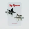 Magic Girl Metal Stars - Silver