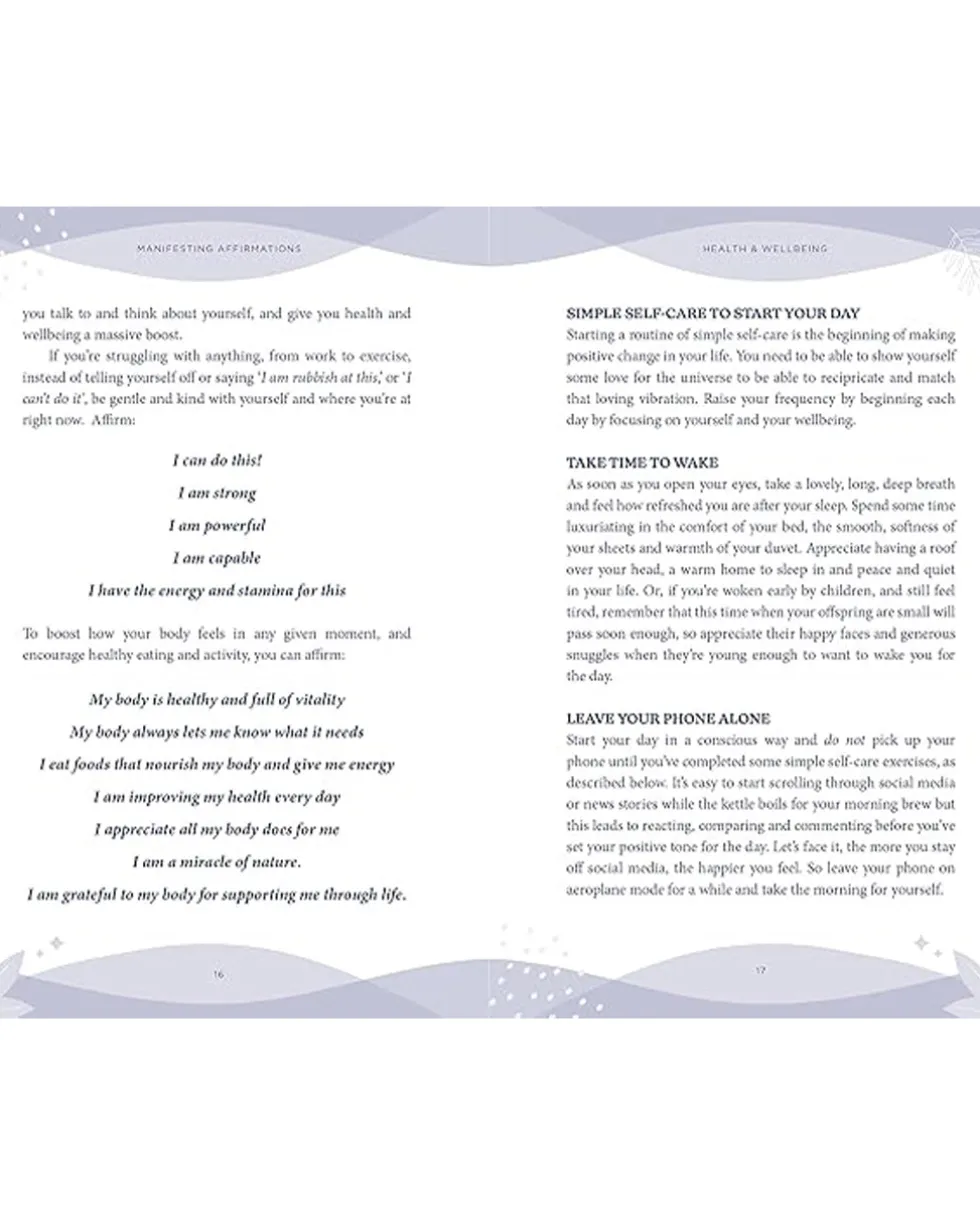 Manifesting Affirmations Book & Card Deck