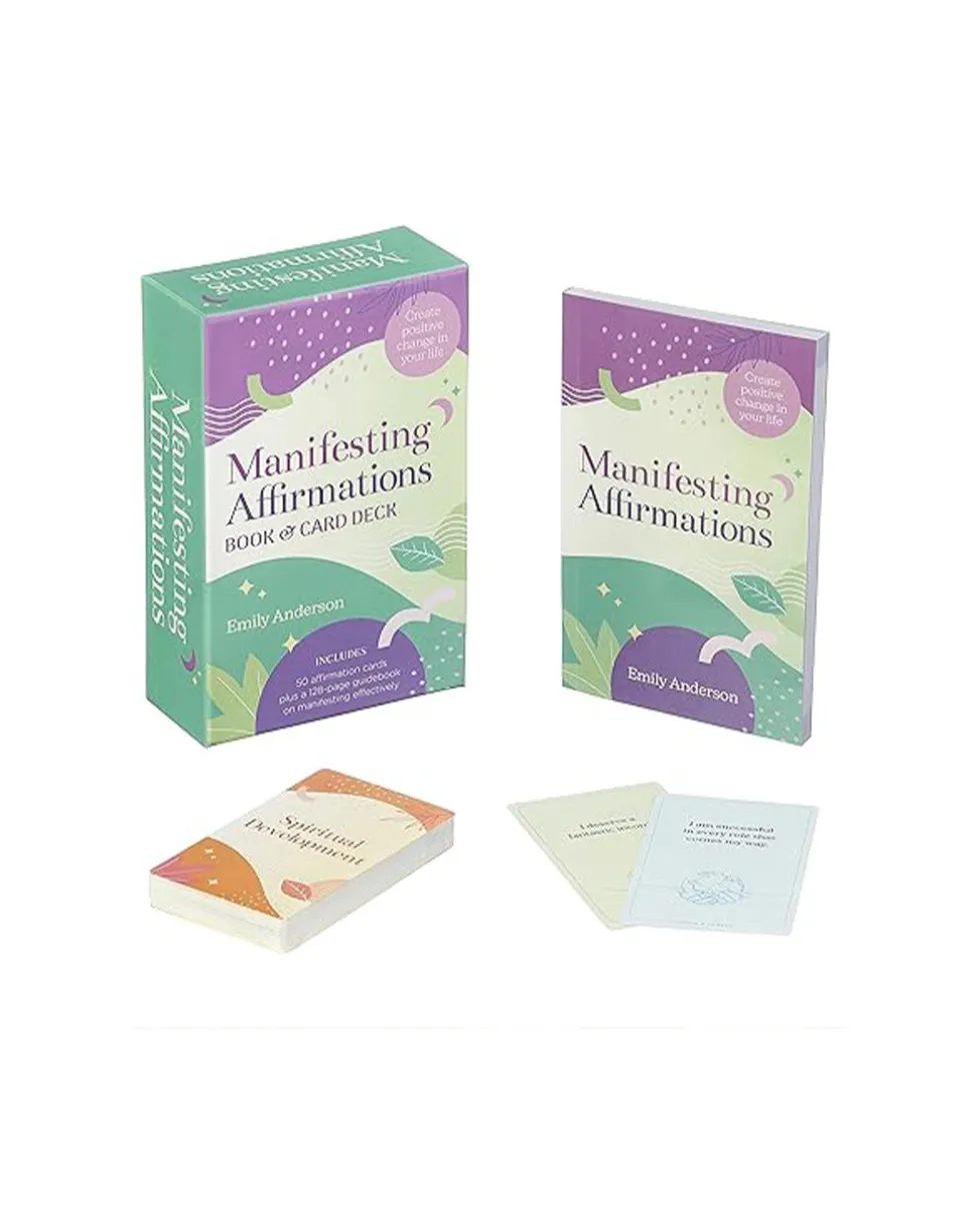 Manifesting Affirmations Book & Card Deck