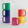 Max Dinnerware Rainbow Mugs - Set of 6