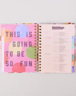 Medium 17-Month Academic Planner - Icons