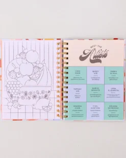 Medium 17-Month Academic Planner - Icons